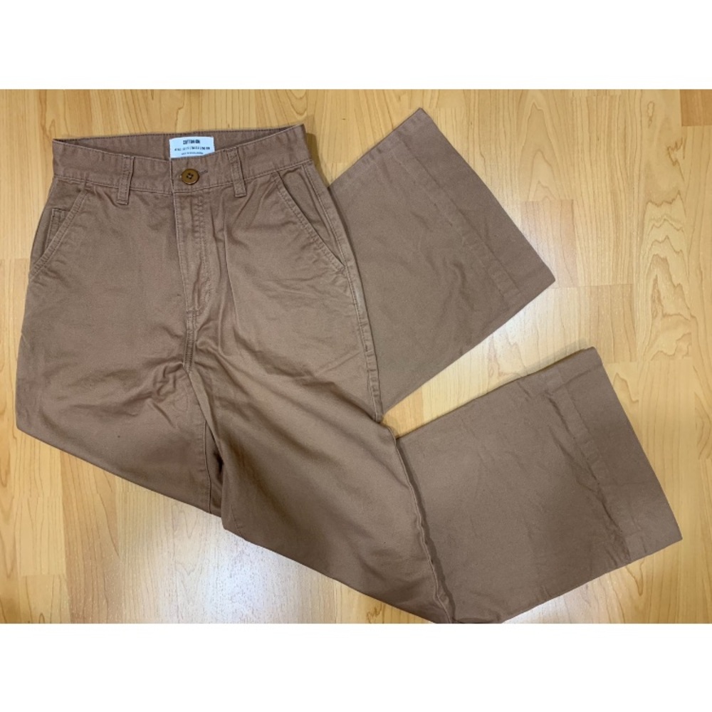 Cotton On brown wide leg pants